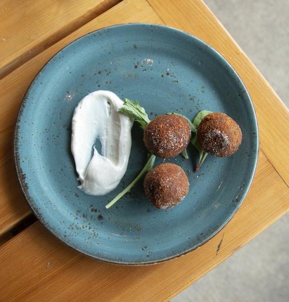 Boudin Balls at Boucherie