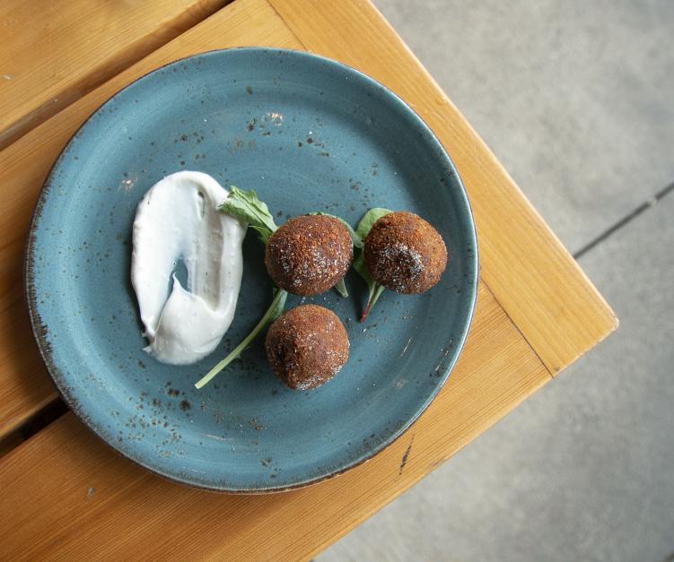 Boudin Balls at Boucherie