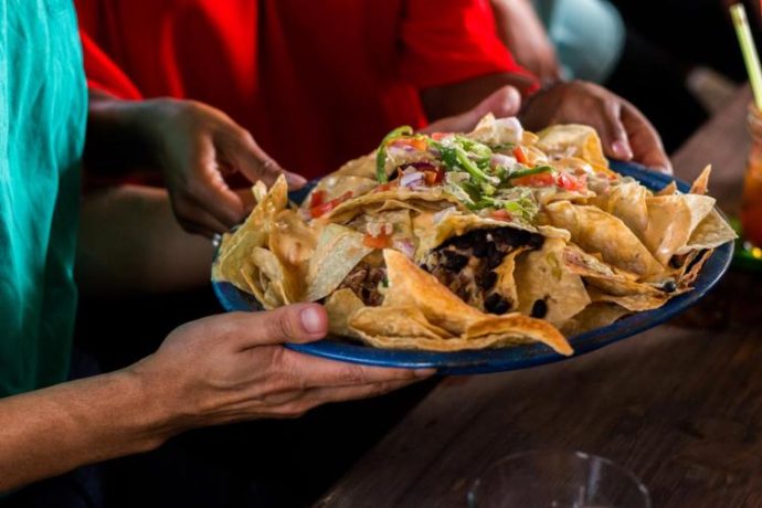 Nachos at The Rum House