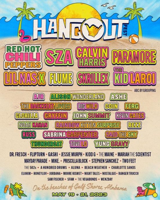 Hangout Music Festival 2023 Lineup