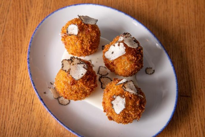 Black Truffle Arancini - Photo by Katherine Kimball